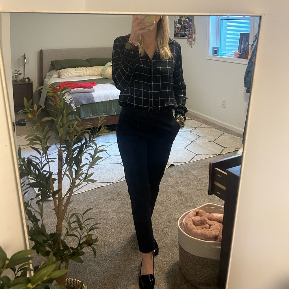 Navy banana Republic Chino